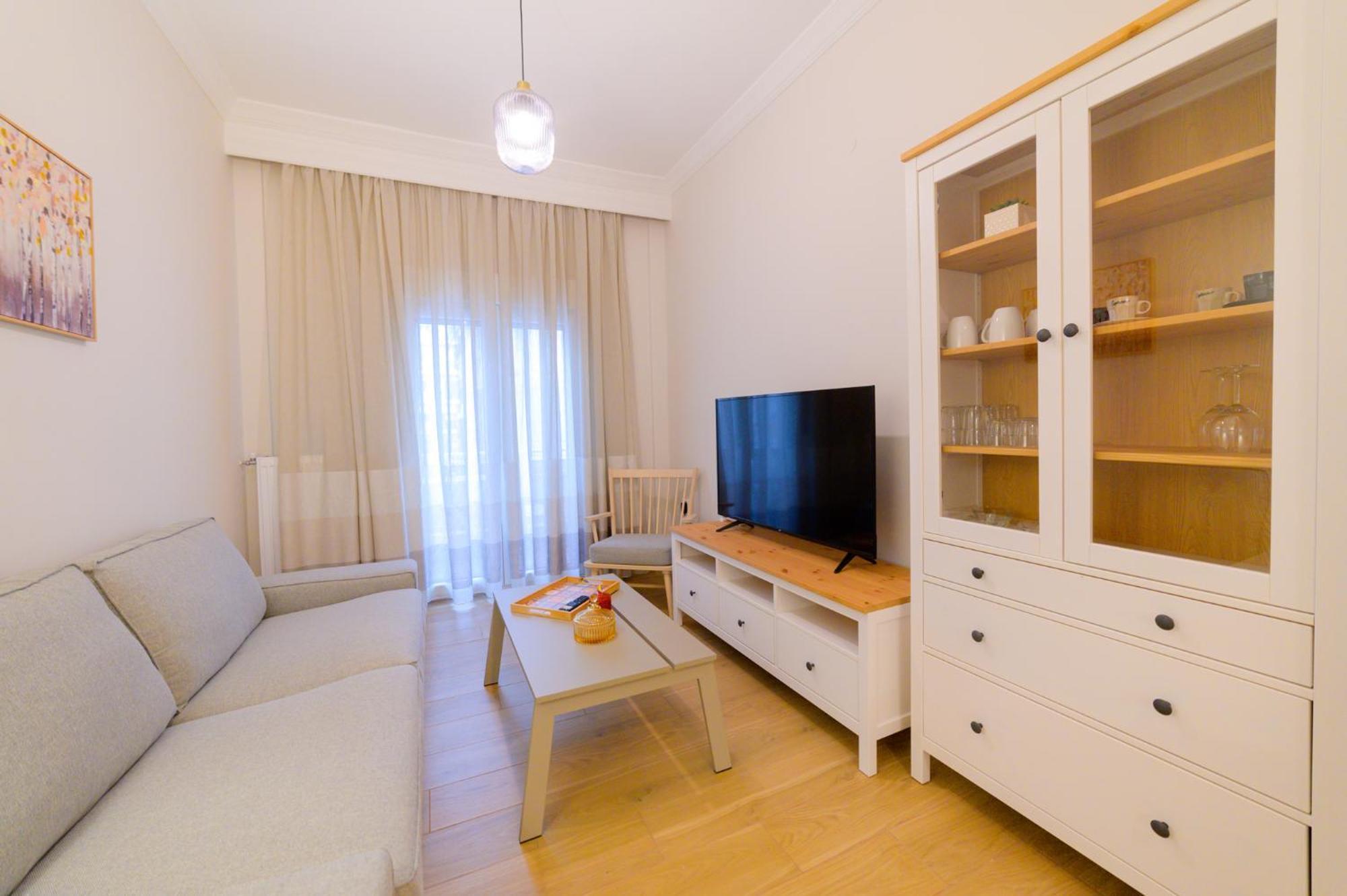 New Modern 2Nd Floor Apartment Салоники Экстерьер фото